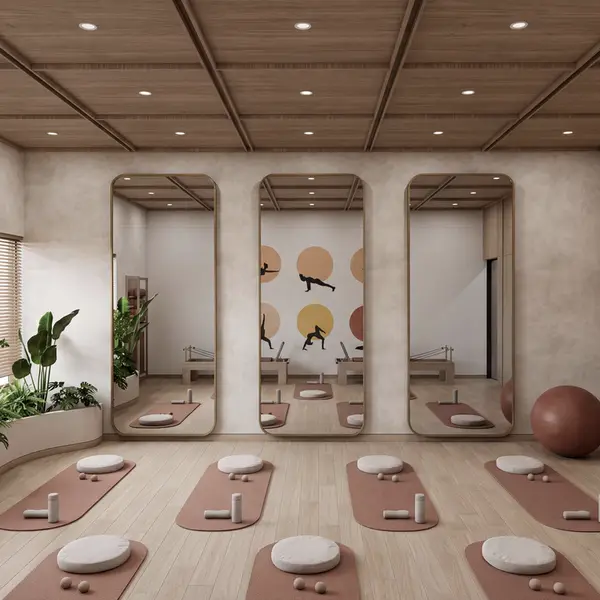 Indoor Yoga & Meditation Room
